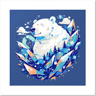 polar bear Posters and Art